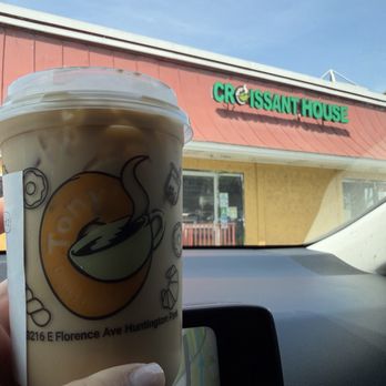 Tony's Croissant House - Iced caramel coffee espresso - Bakeries Near Me - Baldwin Park, California