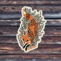Furturtle Show Prints - Die-cut Sticker Design