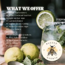Buzzed Events - What we offer