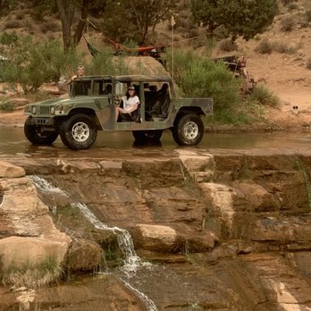 Red Rock Humvee Tour - Our Humvee over the Toquerville Falls - ATV Rentals/Tours Near Me - Hurricane, Utah