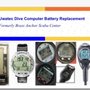 Uwatec Dive Computer Battery Replacement - Terrence Brady