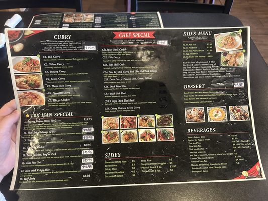 Menu photo 1 TomYumKung Thai Cafe Carrollton, TX