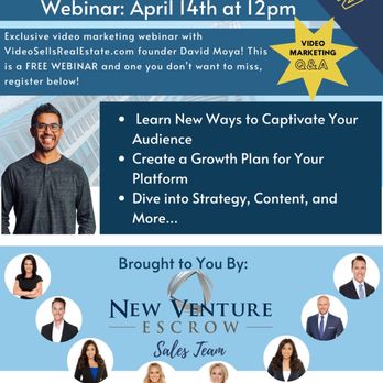 New Venture Escrow - Temecula - 'Stay in the Know' All Things Real Estate! We provide the real estate community with educational value not just great escrow services. - Real Estate Services Near Me - Temecula, California