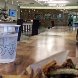Clover Food Lab - Bright, spacious dining area