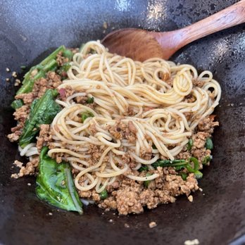 Boston Soup Dumplings - Sichuan pepper meat sauce noodles - Chinese Near Me - Boston, Massachusetts