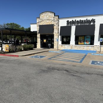 Schlotzsky's - Front entrance to restaurant. - Sandwiches Near Me - Sunset Valley, Texas Schlotzsky's - Front entrance to restaurant. - Sandwiches Near Me - Sunset Valley, Texas
