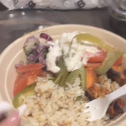 Chicken tawook bowl Chicken tawook bowl