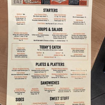 Tricky Fish - Menu - Seafood Near Me - Richardson, Texas Tricky Fish - Menu - Seafood Near Me - Richardson, Texas
