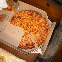 Domino's Pizza - A burnt cheese pizza is what everyone wants