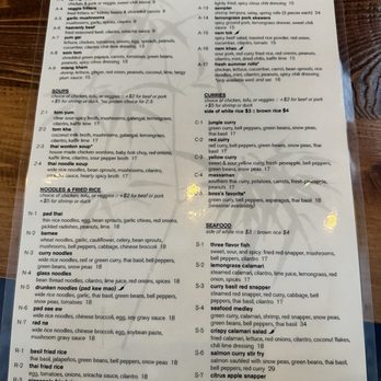 Sophia's Thai Bar & Kitchen - Menu - Thai Near Me - Davis, California Sophia's Thai Bar & Kitchen - Menu - Thai Near Me - Davis, California