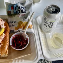 Darling's Ford Volkswagen Audi - No picture of the van, but here's one of the lobster roll lunch we were able to have as we continued our trip thanks to Connor.