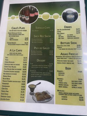 Menu photo 5 Cancun International Restaurant Tulsa, OK