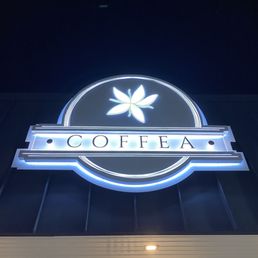 Exterior outside entrance of Coffea - Toluca Lake, California Exterior outside entrance of Coffea - Toluca Lake, California
