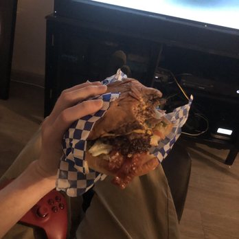 Grandpa's Burger Haven - Large triple with cheese - Burgers Near Me - Denver, Colorado Grandpa's Burger Haven - Large triple with cheese - Burgers Near Me - Denver, Colorado
