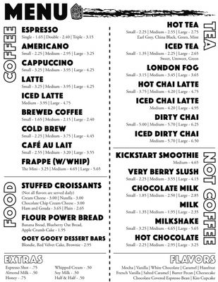 Menu photo 2 The Coffee House Arabi, LA Menu photo 2 The Coffee House Arabi, LA