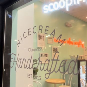 Nicecream - Window sign - Ice Cream & Frozen Yogurt Near Me - Arlington, Virginia Nicecream - Window sign - Ice Cream & Frozen Yogurt Near Me - Arlington, Virginia