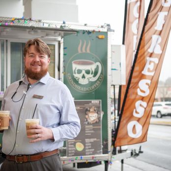 Grindhead Coffee - Catered Event-Grand Opening of Ashley's Furniture! - Coffee & Tea Near Me - Cleveland, Tennessee Grindhead Coffee - Catered Event-Grand Opening of Ashley's Furniture! - Coffee & Tea Near Me - Cleveland, Tennessee