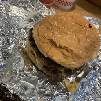 Five Guys - Big Cheeseburger - Burgers Near Me - East Rutherford, New Jersey
