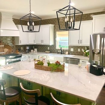 AllBright Pro Painting - DeMaio Kitchen Cabinets w/Island Accent color 2 - Painters Near Me - Smyrna, Tennessee AllBright Pro Painting - DeMaio Kitchen Cabinets w/Island Accent color 2 - Painters Near Me - Smyrna, Tennessee