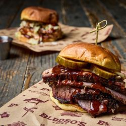 Bludso's BBQ - Brisket Sandwich