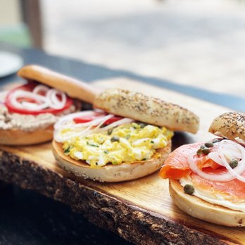 Ahava Cafe - a variety of bagels with various toppings - Coffee & Tea Near Me - Jacksonville, Florida Ahava Cafe - a variety of bagels with various toppings - Coffee & Tea Near Me - Jacksonville, Florida