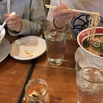Hajime - Ume Ice Tea and Housemade Kimchi - Ramen Near Me - Atlanta, Georgia