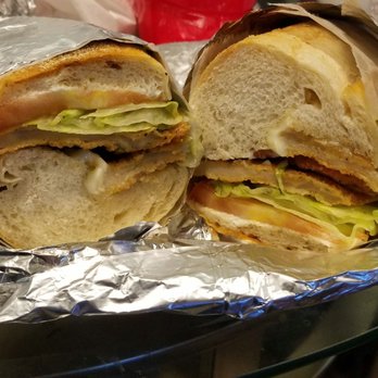 Domenicks Pizza - the inside of a sandwich - Pizza Near Me - Queens, New York