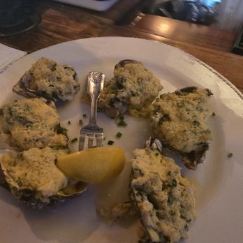 Owens Fish Camp - Rockefeller oyster - Seafood Near Me - Sarasota, Florida Owens Fish Camp - Rockefeller oyster - Seafood Near Me - Sarasota, Florida