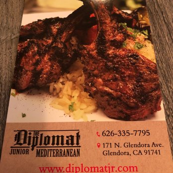 The Diplomat Junior - Menu - Mediterranean Near Me - Glendora, California The Diplomat Junior - Menu - Mediterranean Near Me - Glendora, California
