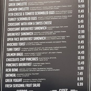 Crema Gourmet - Menu - Breakfast & Brunch Near Me - Miami Beach, Florida