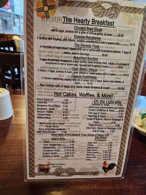 Menu photo 1 Hillcrest Restaurant Las Vegas, NM