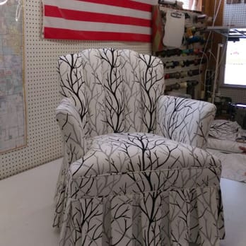 A Quality Upholstery - Small bedroom chair with skirt - Furniture Reupholstery Near Me - Hammond, Indiana
