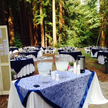 Culinary Creations Catering - Beverage station, guest tables, Stones and Flowers - Caterers Near Me - Soquel, California Culinary Creations Catering - Beverage station, guest tables, Stones and Flowers - Caterers Near Me - Soquel, California