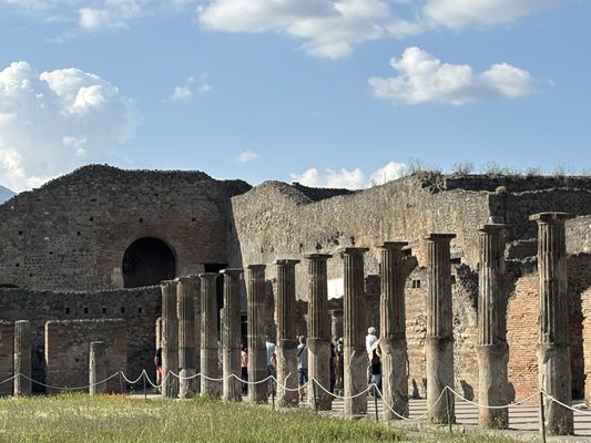 Archaeological Park of Pompeii by null