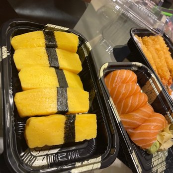 A&A Sushi - Tamago sushi, Salmon sushi, and Shrimp Tempura! - Japanese Near Me - Boca Raton, Florida