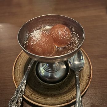 Amrit Palace - Dessert fried dough with rose water syrup - Indian Near Me - Ocala, Florida Amrit Palace - Dessert fried dough with rose water syrup - Indian Near Me - Ocala, Florida