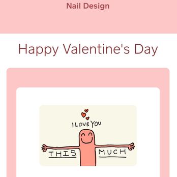 Nail Design - Give your love ones special gifts from us this Valentine. - Nail Salons Near Me - Escondido, California Nail Design - Give your love ones special gifts from us this Valentine. - Nail Salons Near Me - Escondido, California