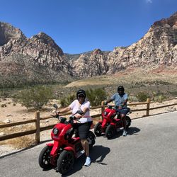 Segway Las Vegas - Overlook area Red Rock Canyon scenic byway