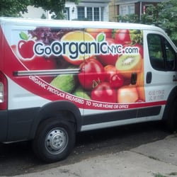 Go Organic NYC - Our colorful delivery truck!