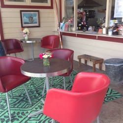 Hell Hole - Couple of tables to relax at