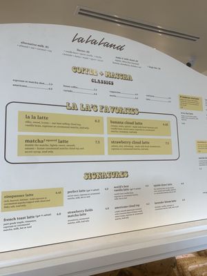 Menu photo 1 La La Land Austin, TX