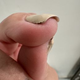 Gel nail polish lifting same day