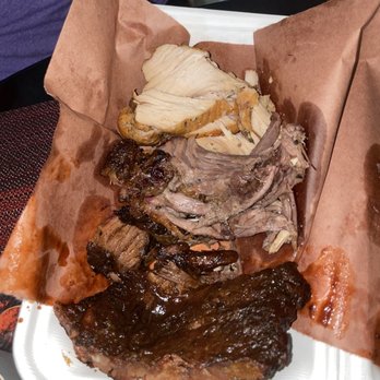 Dickey's Barbecue Pit - 3 Meat Plate - Barbeque Near Me - Camp Hill, Pennsylvania