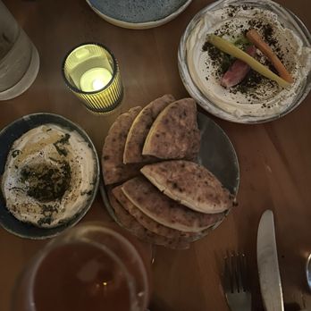 Miss Ada - labneh, Whipped Ricotta, pita - Mediterranean Near Me - Brooklyn, New York Miss Ada - labneh, Whipped Ricotta, pita - Mediterranean Near Me - Brooklyn, New York