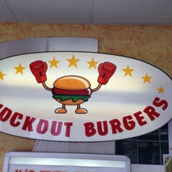 Knockout Burgers - Burgers So Big it'll KNOCK YOU OUT!!