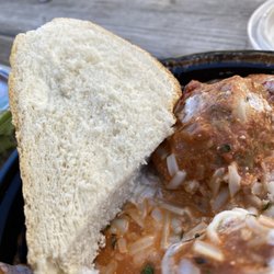 French bread that comes with the meal...