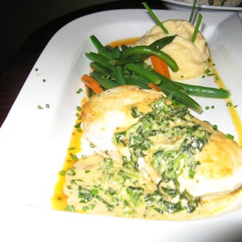 Sonrisa Grill - Halibut in spinach cream - Mexican Near Me - Henderson, Nevada