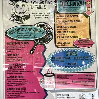 Biscuit Bitch - Menu - Breakfast & Brunch Near Me - Seattle, Washington