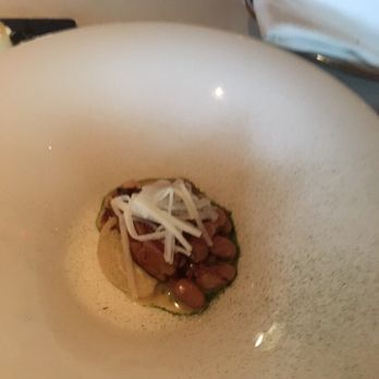 Bosk - Foie gras already splitter into 2 plates. - Canadian (New) Near Me - Toronto, Ontario