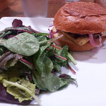 Four Cafe - Fish burger - New American Near Me - Los Angeles, California
